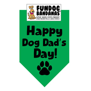Happy Dog Dad's Day Bandana - Limited Edition