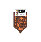 Wholesale Pack - Happy Fall Y'all Bandana