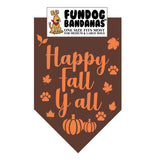 Wholesale Pack - Happy Fall Y'all Bandana