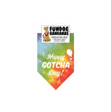 Wholesale 10 Pack - Happy Gotcha Day Bandana - Assorted Colors