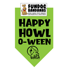 Wholesale 10 Pack - Happy HOWL-o-Ween Bandana