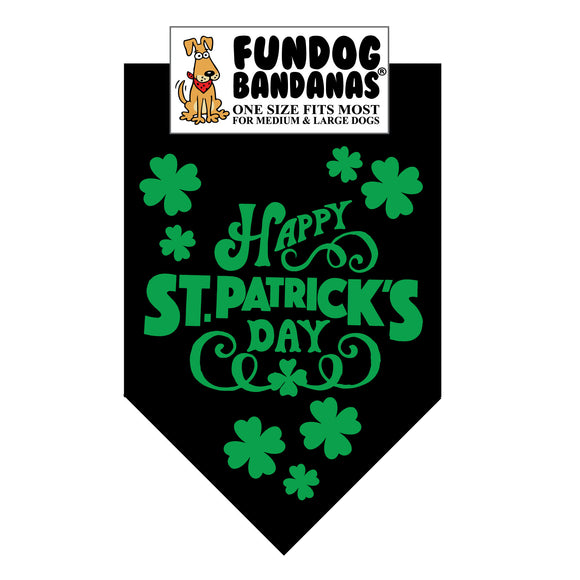 Wholesale Pack - Happy St. Patrick's Day Bandana