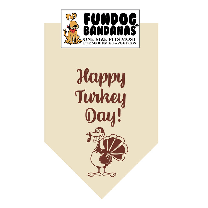 Wholesale Pack - Happy Turkey Day BANDANA