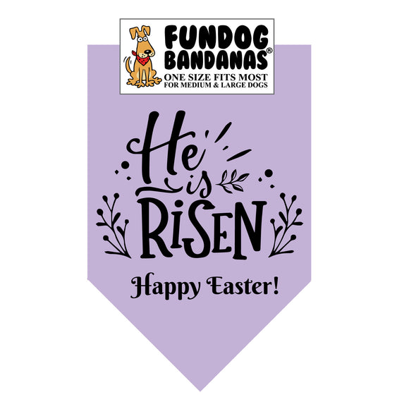 Wholesale Pack - He is Risen; Happy Easter Bandana