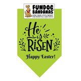 He is Risen; Happy Easter Bandana