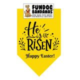 He is Risen; Happy Easter Bandana