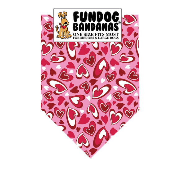 Heartfelt Hearts Bandana