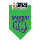 SMASH (Hulk) Bandana - FunDogBandanas