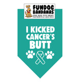 Wholesale 10 Pack - I Kicked Cancer's Butt Bandana