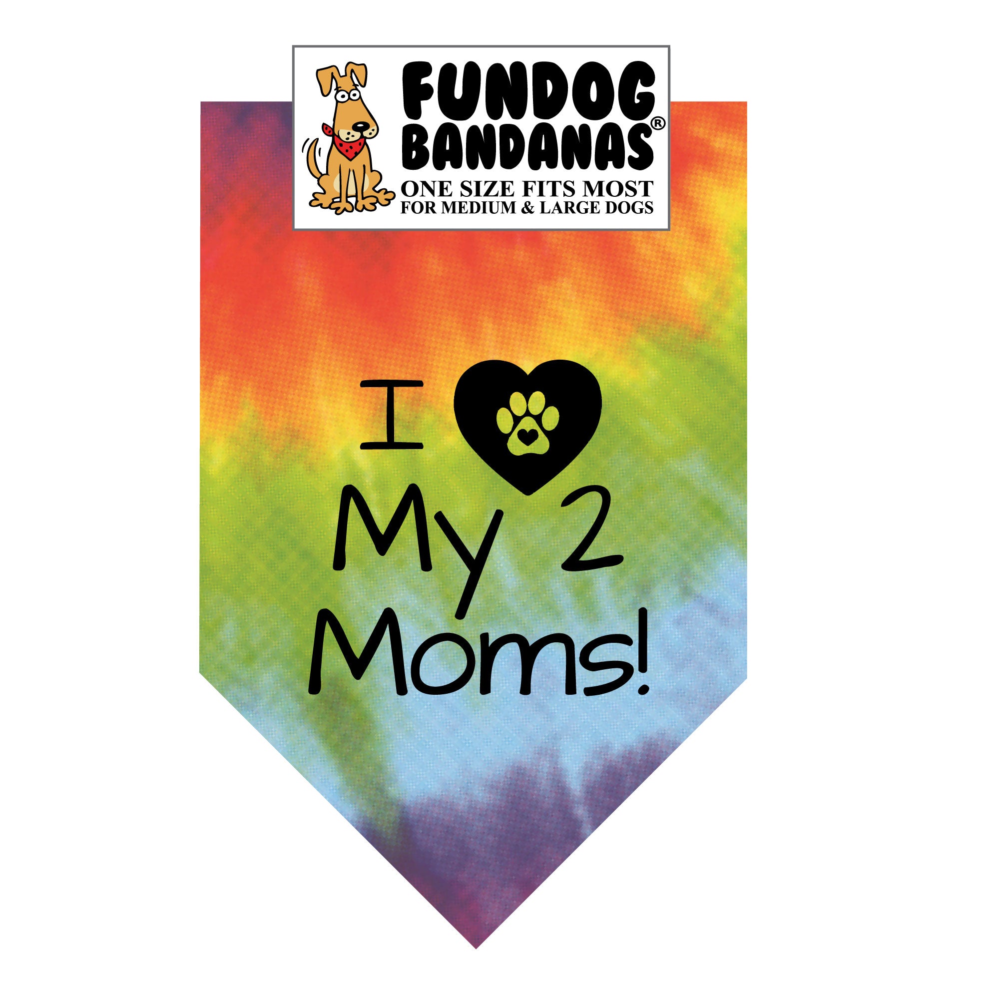 I love my sales mom dog bandana