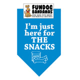Wholesale Pack - I'm Just Here for the Snacks Bandana