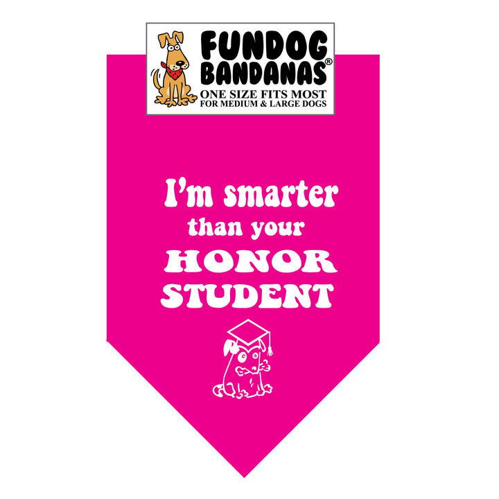 Wholesale Pack - I'm Smarter than your Honor Student BANDANA