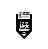 Wholesale Pack - I'm the Little Brother Bandana - Assorted Colors