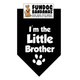 Wholesale Pack - I'm the Little Brother Bandana - Assorted Colors