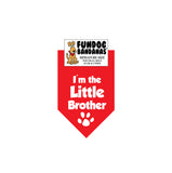 Wholesale Pack - I'm the Little Brother Bandana - Assorted Colors