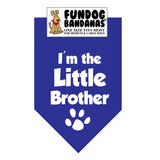 Wholesale Pack - I'm the Little Brother Bandana - Assorted Colors