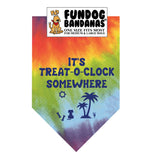 Wholesale Pack - It's Treat-O-Clock Somewhere Bandana