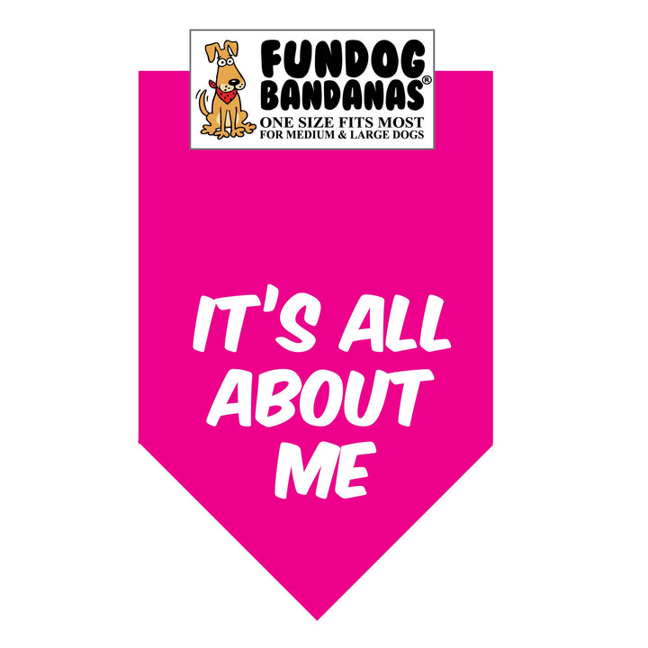 Wholesale Pack - It's ALL about ME BANDANA
