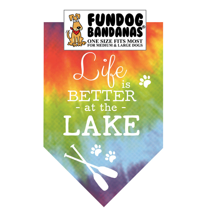 Wholesale Pack - Life is Better at the Lake BANDANA