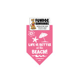 Wholesale Pack - Life is Better at the Beach Bandana