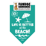 Wholesale Pack - Life is Better at the Beach Bandana