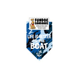 Wholesale Pack - Life is Better on the Boat Bandana / Assorted Colors