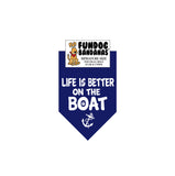 Wholesale Pack - Life is Better on the Boat Bandana / Assorted Colors