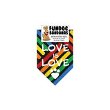 Wholesale 10 Pack - Love is Love Bandana (pride)