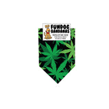 Marijuana Leaf Bandana - FunDogBandanas