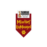 Wholesale Pack - HP Mischief UnManaged Bandana - Burgundy Only