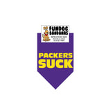 PACKERS SUCK Bandana