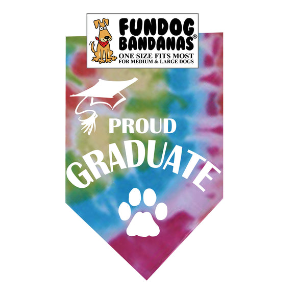 Proud Graduate Dog Bandana - Limited Edition