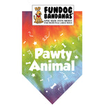 Wholesale Pack - Pawty Animal Bandana - Assorted Colors