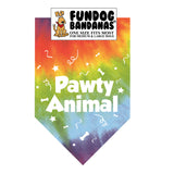Wholesale 10 Pack - Pawty Animal Bandana - Assorted Colors