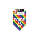 Wholesale 10 Pack - PRIDE Bandana - Rainbow Only - FunDogBandanas