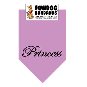 Princess Bandana - Limited Edition, light purple