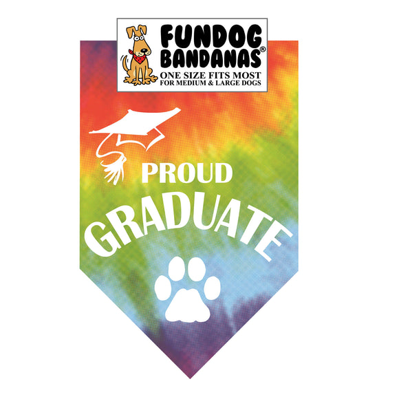 Wholesale 10 Pack - Proud Graduate Bandana
