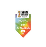 Wholesale 10 Pack - Pssst...I'm Available Bandana