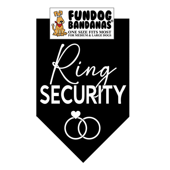 Ring Dog (SECURITY) Bandana