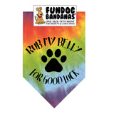 Wholesale Pack - Rub My Belly for Good Luck Bandana - Assorted Colors