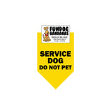 Service Dog Do Not Pet Bandana