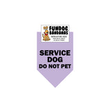 Service Dog Do Not Pet Bandana