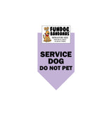 Service Dog Do Not Pet Bandana - Limited Edition