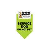 Service Dog Do Not Pet Bandana