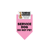 Service Dog Do Not Pet Bandana