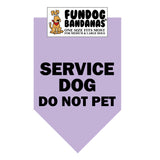 Service Dog Do Not Pet Bandana