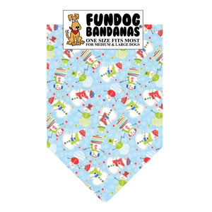 SnowPeople2 Pattern Bandana - Limited Edition