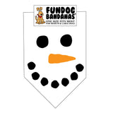 Wholesale Pack - Snowman Face Bandana