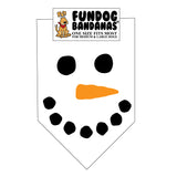 Snowman Face Bandana