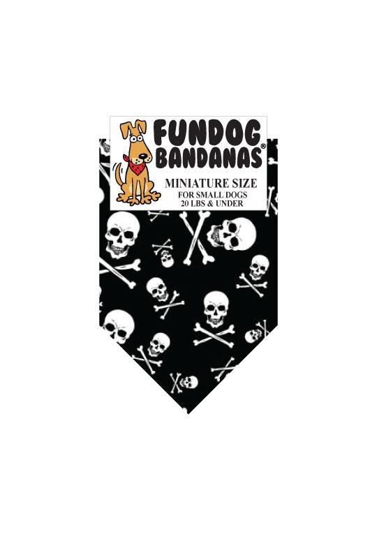 Skull and Crossbones Bandana – FunDog Bandanas (DogPerk)